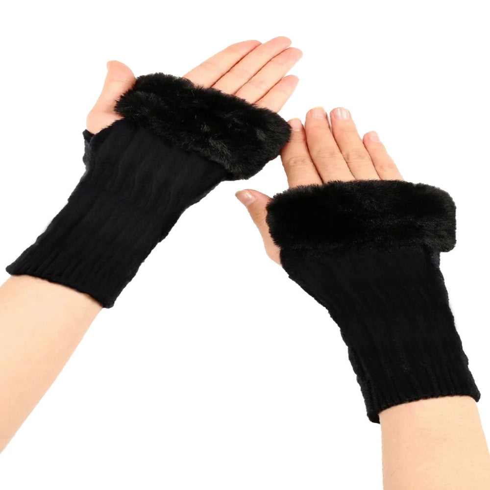 
                      
                        Knitted Fingerless Gloves
                      
                    