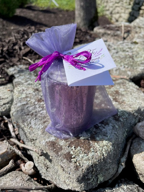 
                      
                        Lavender Votive Glass Candle
                      
                    