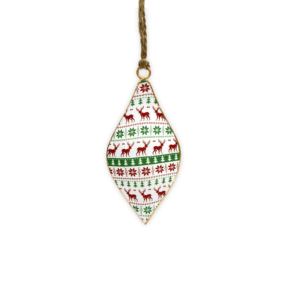 
                      
                        Scandinavian Deer Design Ornament
                      
                    