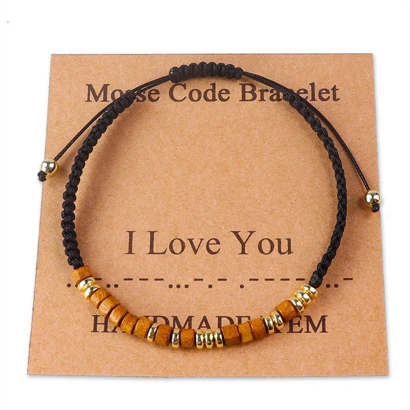 Buy I Love You Morse Code Necklace, Secret Message Necklace, Valentines  Gift, Gift for Wife Mother Bff Sister Daughter, Personalized Gift Online in  India - Etsy