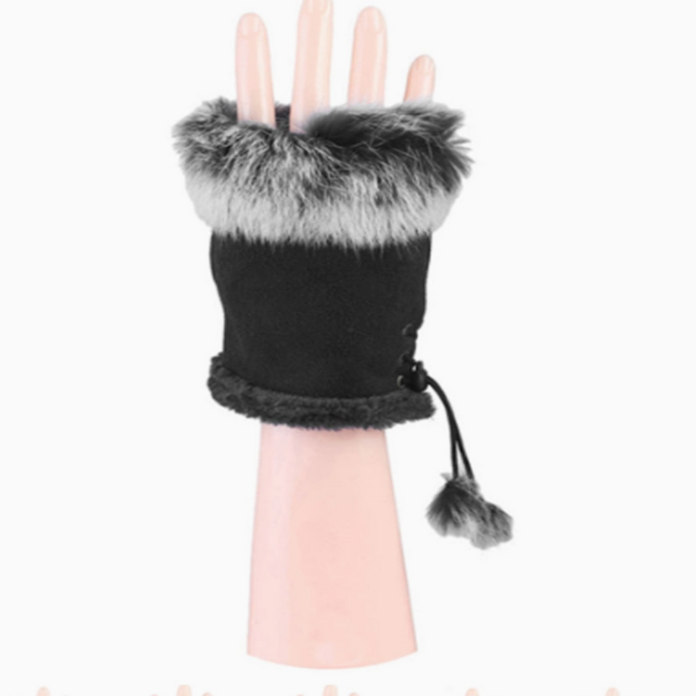 
                      
                        Fur Fingerless Gloves
                      
                    