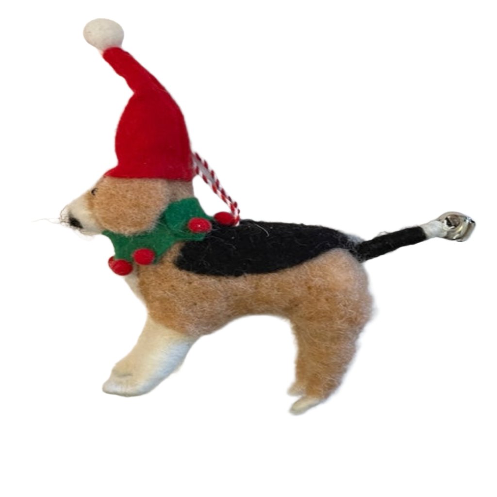 Jingle Puppy Ornament