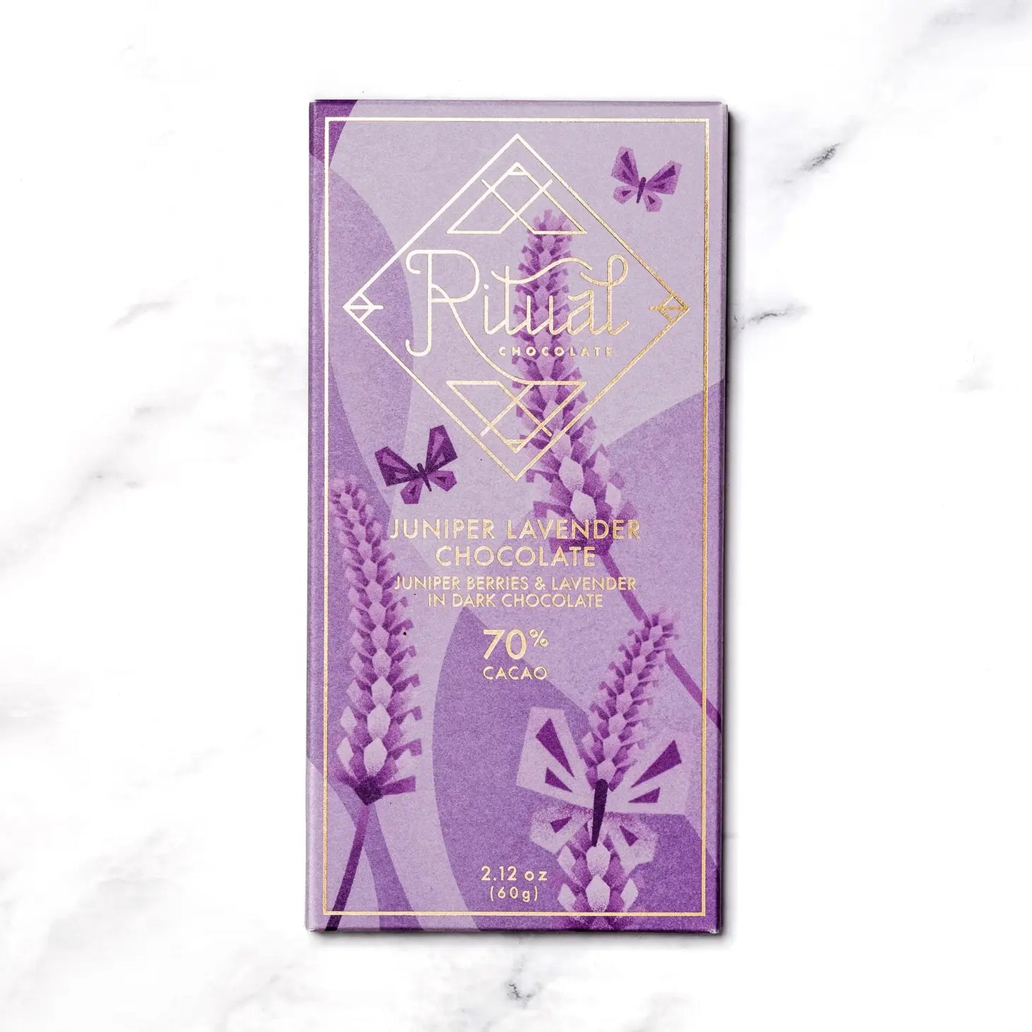 Juniper Lavender Chocolate Bar