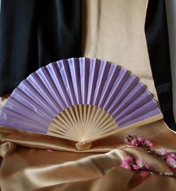 Bamboo and Silk Fan