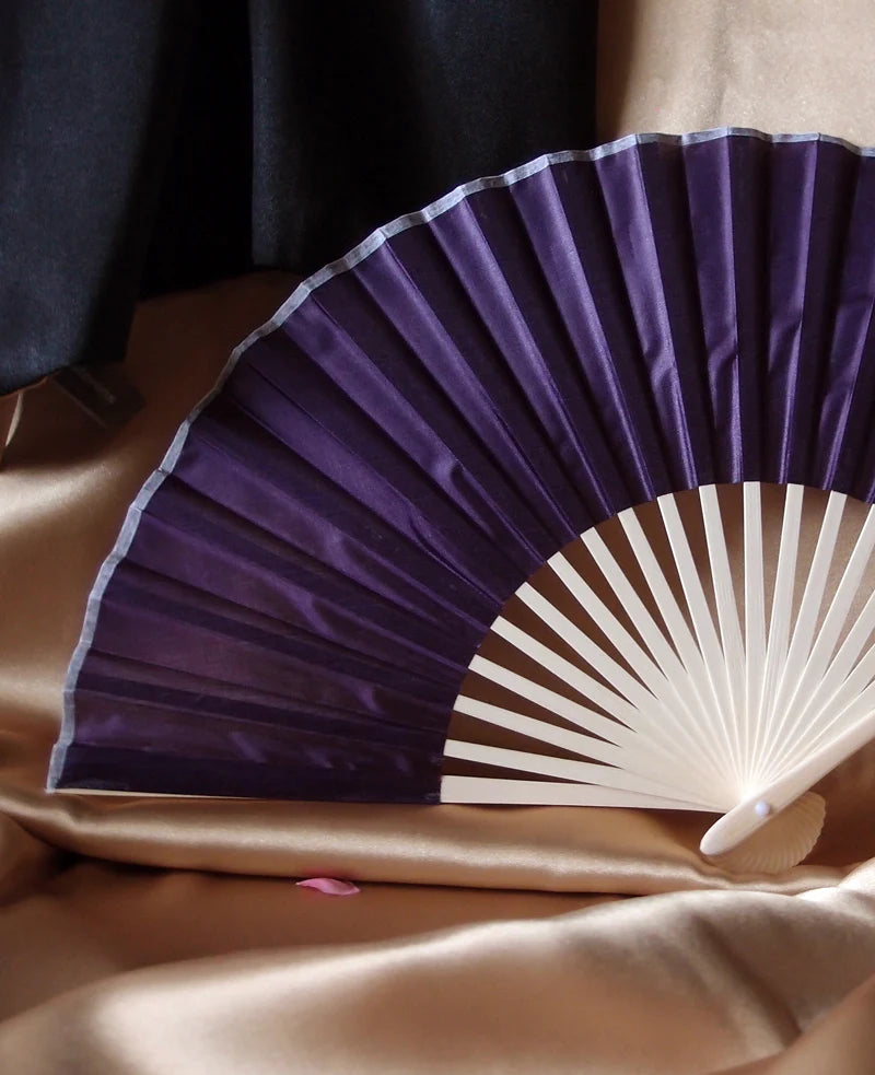 Bamboo and Silk Fan