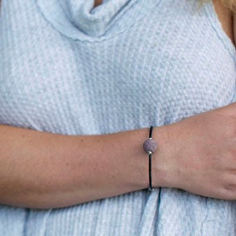 Leather Diffuser Bracelet by Susan Roberts